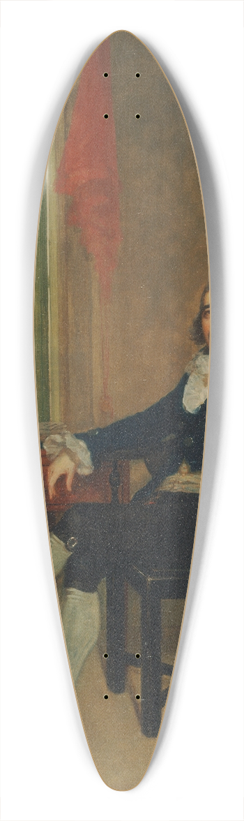 Thomas Hickey - Thomas Graham 39.3 inch art pintail longboard deck