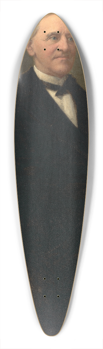 Thomas Hicks - Samuel Jones Tilden 39.3 inch art pintail longboard deck