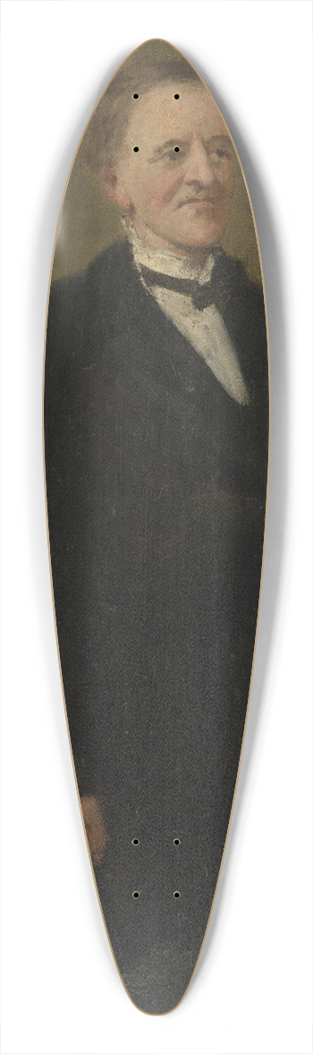Thomas Hicks - Samuel Jones Tilden 39.3 inch art pintail longboard deck