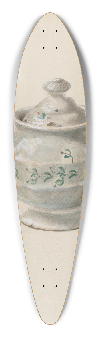 Thomas Holloway - Teapot 39.3 inch art pintail longboard deck