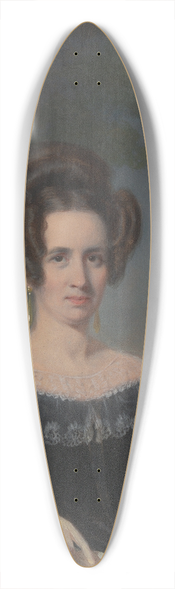 Thomas Phillips - Elizabeth Howard 39.3 inch art pintail longboard deck