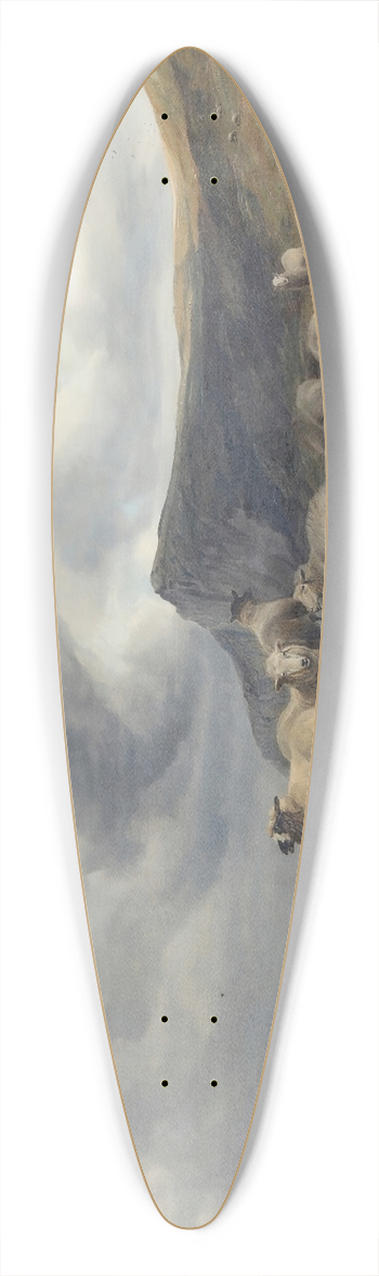 Thomas Sidney Cooper - Herds 39.3 inch art pintail longboard deck