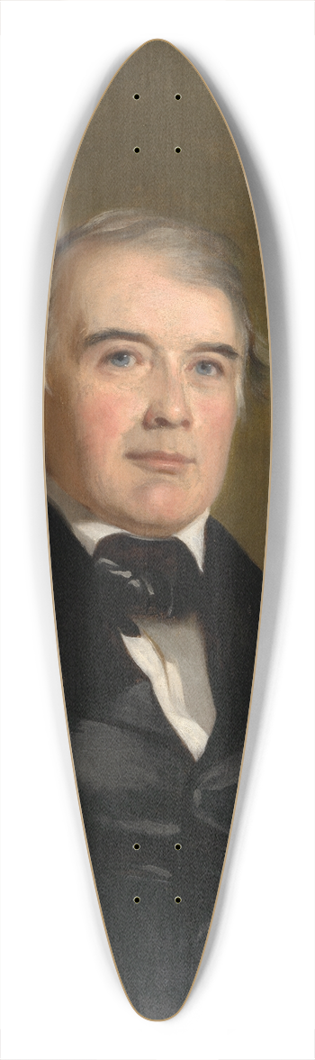 Thomas Sully - James Pollard Espy 39.3 inch art pintail longboard deck