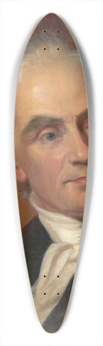 Thomas Sully - John Vaughan 39.3 inch art pintail longboard deck