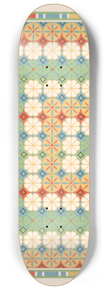 Gustave Jquier - 47. Plafond du Tombeau de Nesi-pa-Noferher (n 68) 8.25 inch art skate deck