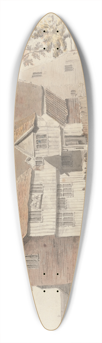 Thomas Theodosius Forrest - The Cheesecake House, Hyde Park 39.3 inch art pintail longboard deck