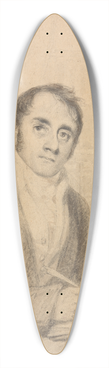 Thomas Uwins - John Britton, F.S.A. 39.3 inch art pintail longboard deck