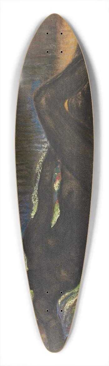 Thophile Alexandre Steinlen - Masseida nue allonge sur un divan 39.3 inch art pintail longboard deck