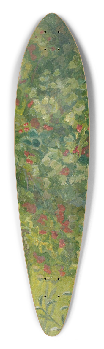 Thorvald Erichsen - The Currant Bush 39.3 inch art pintail longboard deck