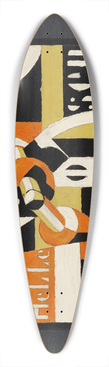 Thorvald Hellesen - Tivol 39.3 inch art pintail longboard deck