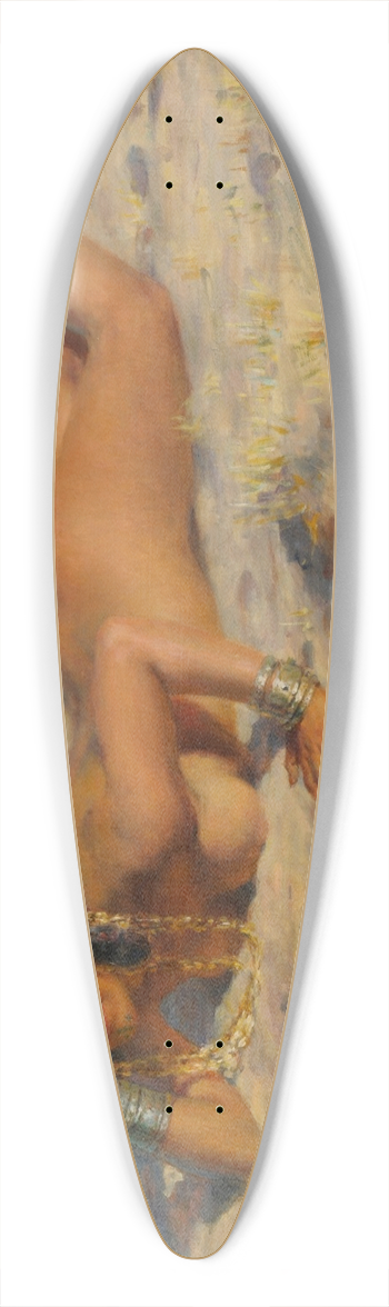 tienne Dinet - Au bord de lOued 39.3 inch art pintail longboard deck