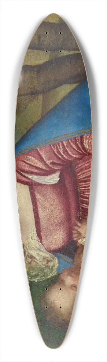 Titian - Madonna and Child 39.3 inch art pintail longboard deck