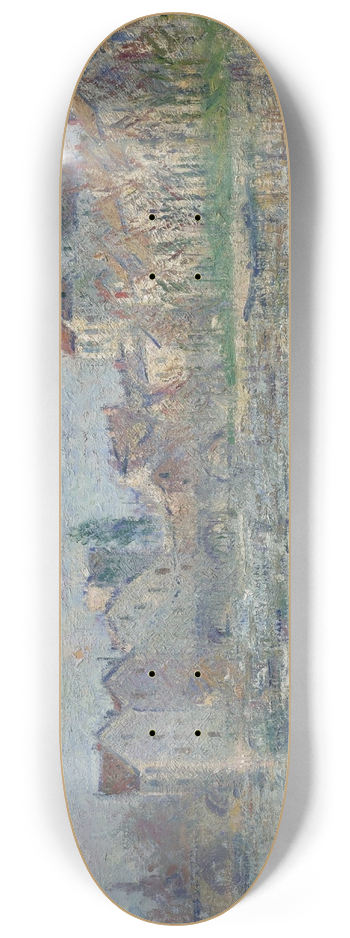 Gustave Loiseau - Moret-sur-Loing 8.25 inch art skate deck