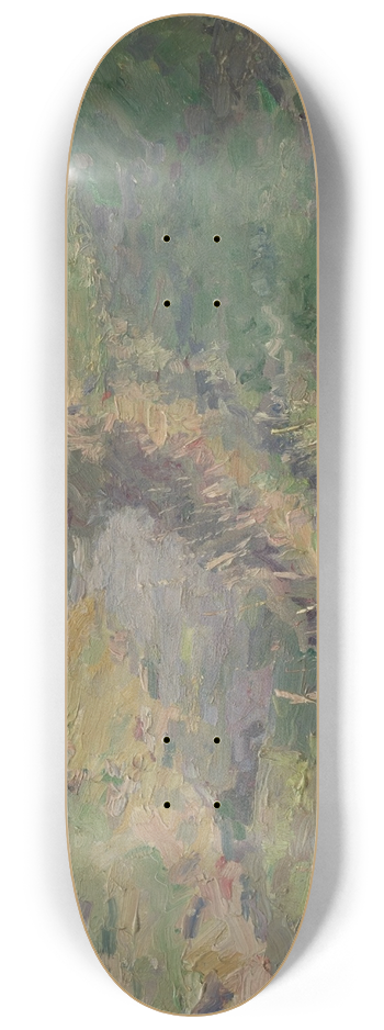 Gustave Loiseau - Paysage ruisseau dans la campagne 8.25 inch art skate deck