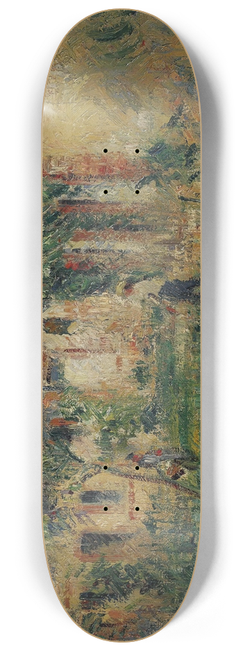 Gustave Loiseau - Petite Ferme Aux Environs De Caen 8.25 inch art skate deck