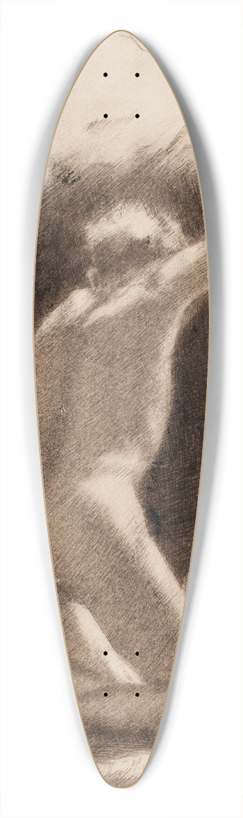 Torsten Wasastjerna - Valontuoja 39.3 inch art pintail longboard deck