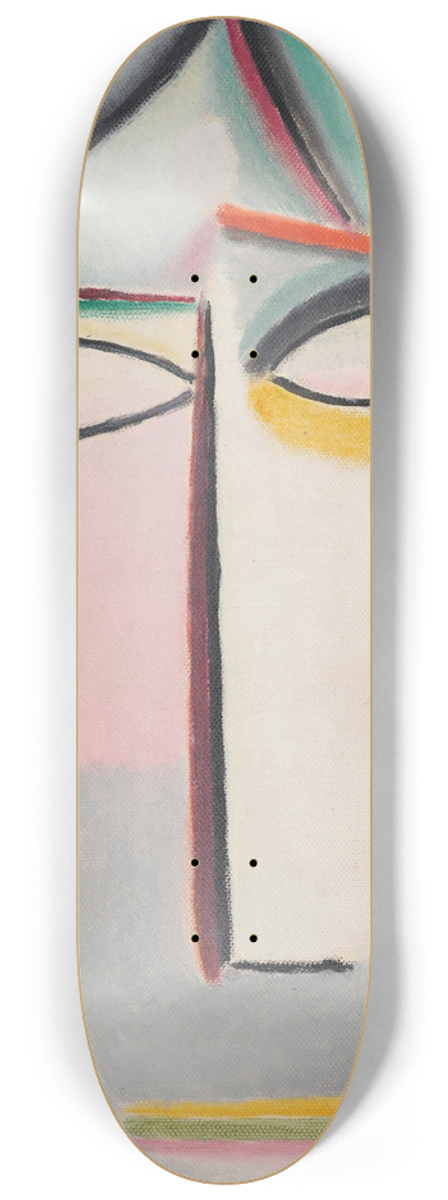 Alexej von Jawlensky - Heilandsgesicht 8.25 inch art skate deck
