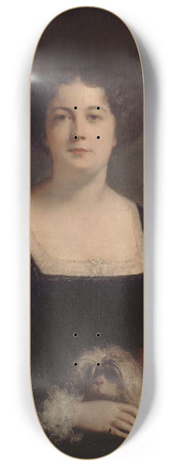 Gustave Ricard - Portrait dApollonie Sabatier (1822-1889), dite La Prsidente 8.25 inch art skate deck
