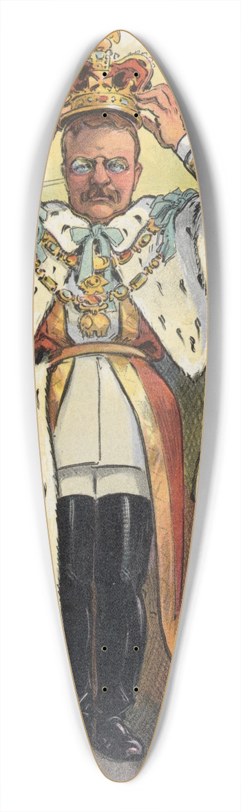 Udo Keppler - LEtat, cest moi 39.3 inch art pintail longboard deck