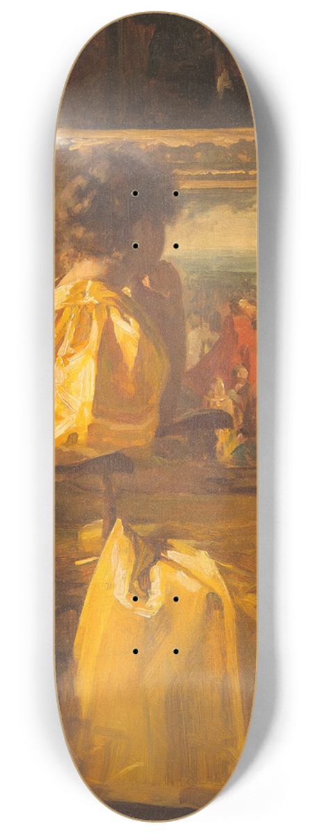 Gustave Vanaise - Visiting The Atelier 8.25 inch art skate deck