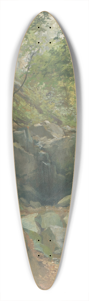 udovt ordk - Forest stream 39.3 inch art pintail longboard deck