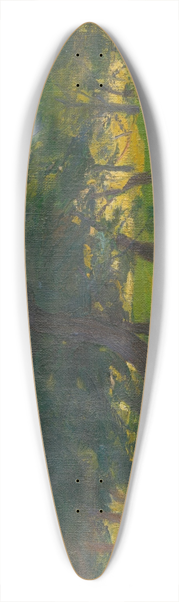udovt Pitthordt - Landscape 39.3 inch art pintail longboard deck