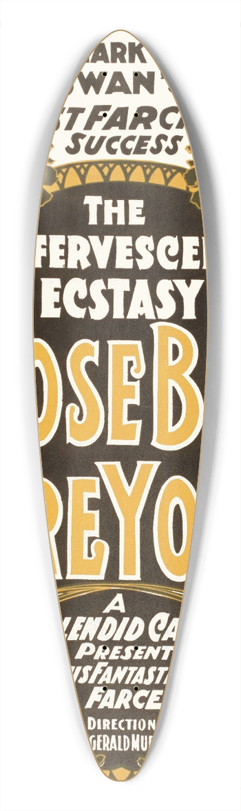 U.S. Printing Co. - Whose baby are you 39.3 inch art pintail longboard deck