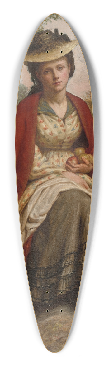 Valentine Cameron Prinsep - Autumn 39.3 inch art pintail longboard deck