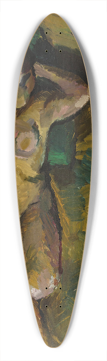 Valle Rosenberg - The Nude 39.3 inch art pintail longboard deck