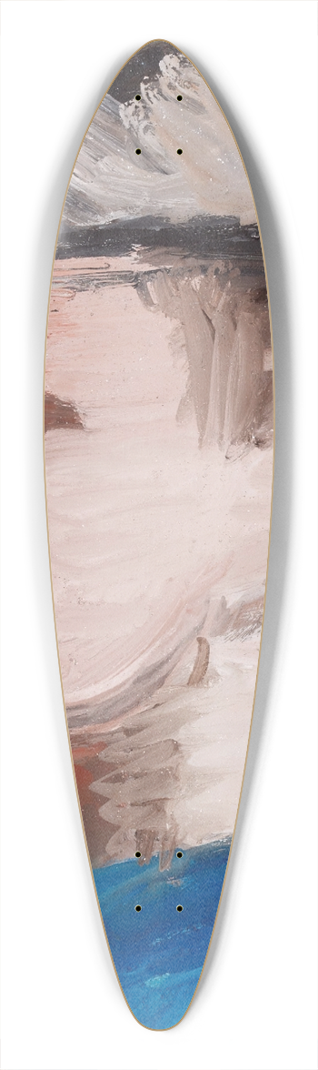 Vera Mikhailovna Ermolaeva - Boy in a Flat Cap 39.3 inch art pintail longboard deck