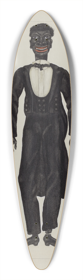 Verna Tallman - Minstrel Puppet 39.3 inch art pintail longboard deck
