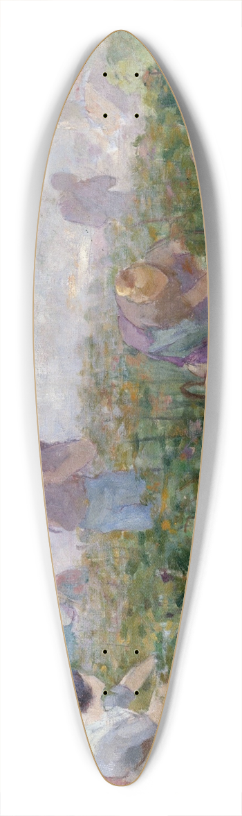 Victor Marec - Esquisse pour la mairie de Bagnolet ; Les vendanges 39.3 inch art pintail longboard deck