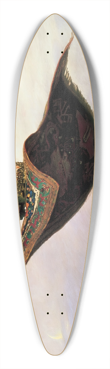 Victor Mikhailovich Vasnetsov - The Flying Carpet 39.3 inch art pintail longboard deck