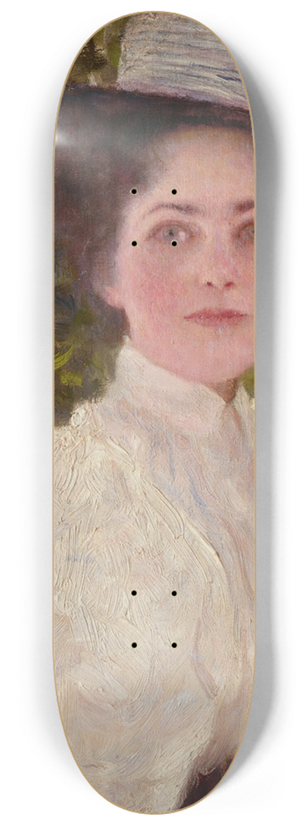 Gustav Klimt - Mdchen im grnen (Girl in the foliage) 8.25 inch art skate deck