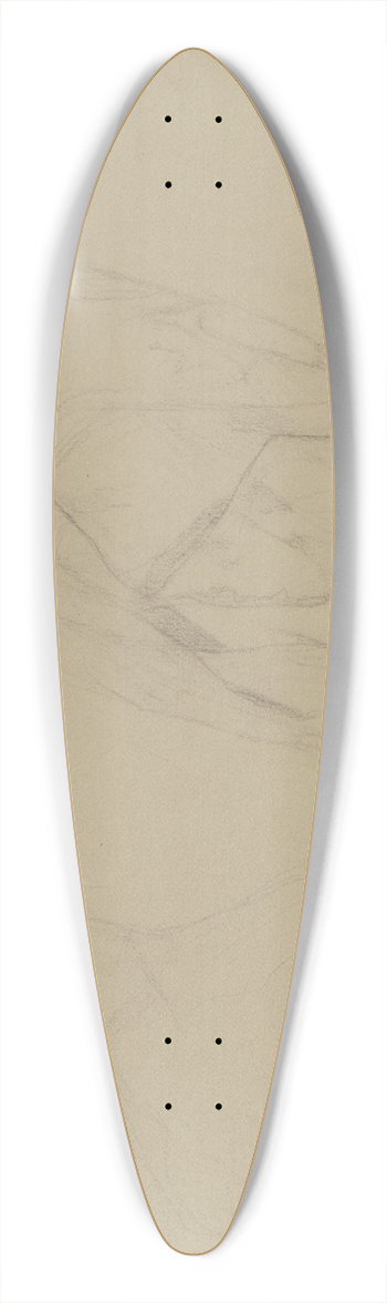 Victor Mller - Study of garments 39.3 inch art pintail longboard deck