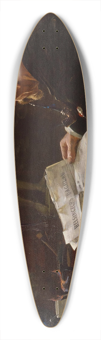 Victor Westerholm - In The Studio 39.3 inch art pintail longboard deck