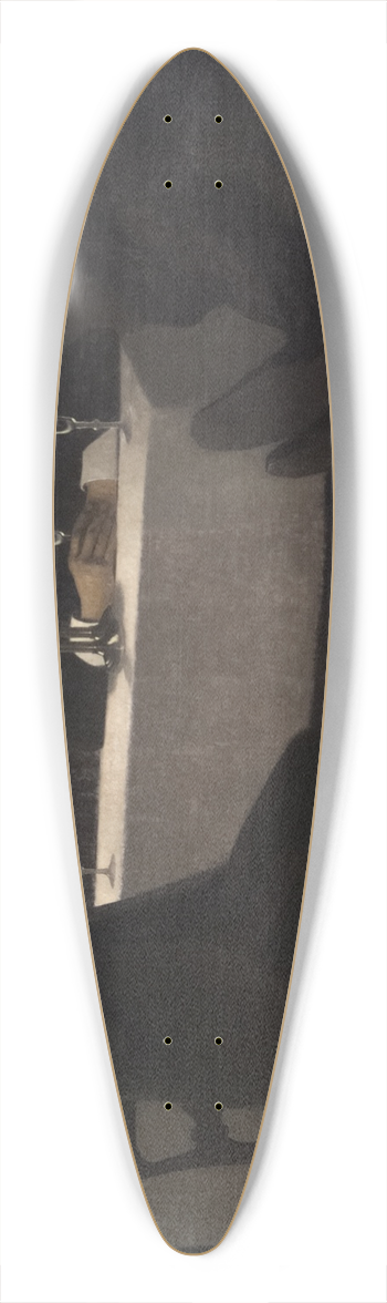 Vilhelm Hammershi - Five Portraits 39.3 inch art pintail longboard deck