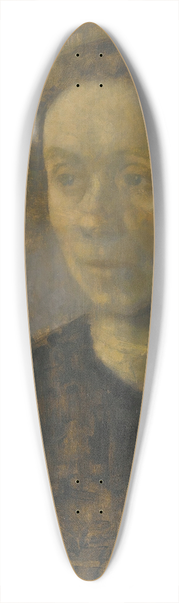 Vilhelm Hammershi - Ida 39.3 inch art pintail longboard deck