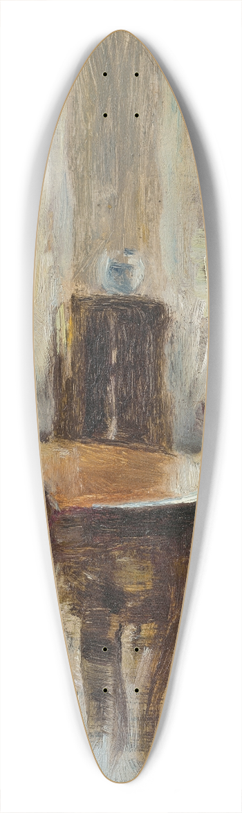 Vilhelm Hammershi - Spisestue 39.3 inch art pintail longboard deck