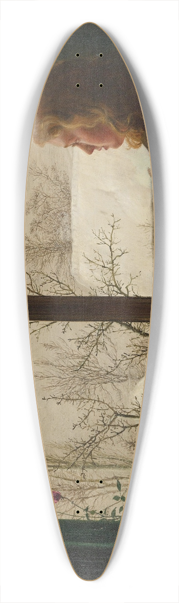 Vilhelm Kyhn - Day Dreams 39.3 inch art pintail longboard deck