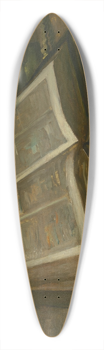 Vincent van Gogh - Still Life with Bible 39.3 inch art pintail longboard deck