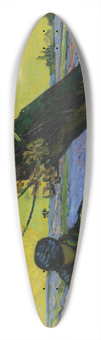Vincent van Gogh - The Sower 39.3 inch art pintail longboard deck