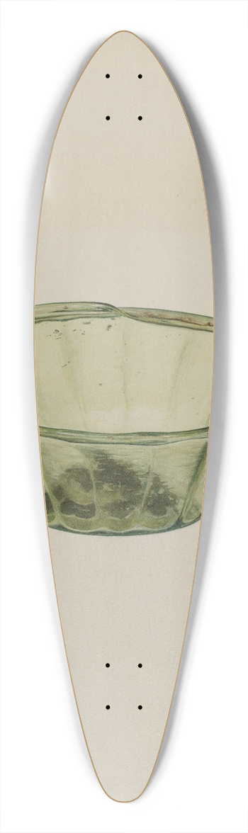 V.L. Vance - Glass Bowl 39.3 inch art pintail longboard deck