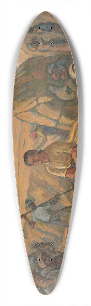 Wacaw Wsowicz - Summer 39.3 inch art pintail longboard deck