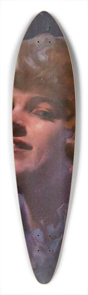 Walter Dean Goldbeck - Pippins 39.3 inch art pintail longboard deck