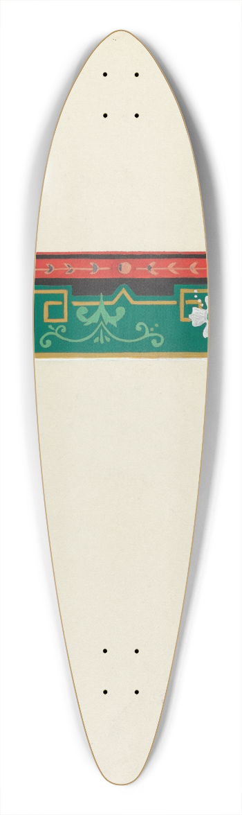 Walter Doran - Wallpaper Border 39.3 inch art pintail longboard deck