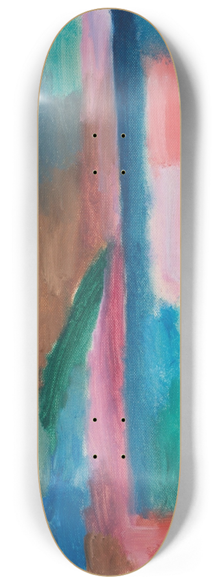 Alexej von Jawlensky - Sommertag in Ascona 8.25 inch art skate deck