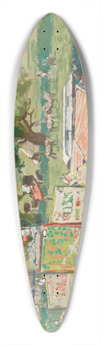 Walter Richard Sickert - Barnet Fair 39.3 inch art pintail longboard deck