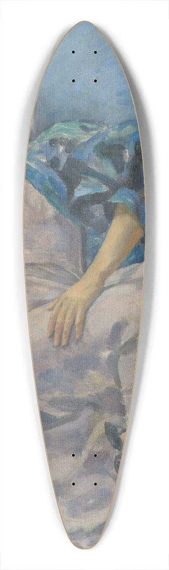Walther Gamerith - Grete Gamerith Auf Blauer Couch 39.3 inch art pintail longboard deck