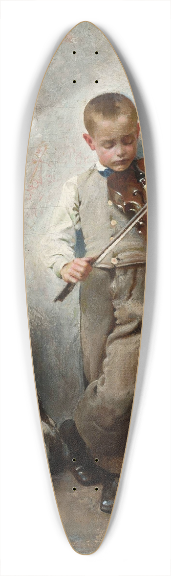 Wandalin Strzaecki - Fiddler 39.3 inch art pintail longboard deck